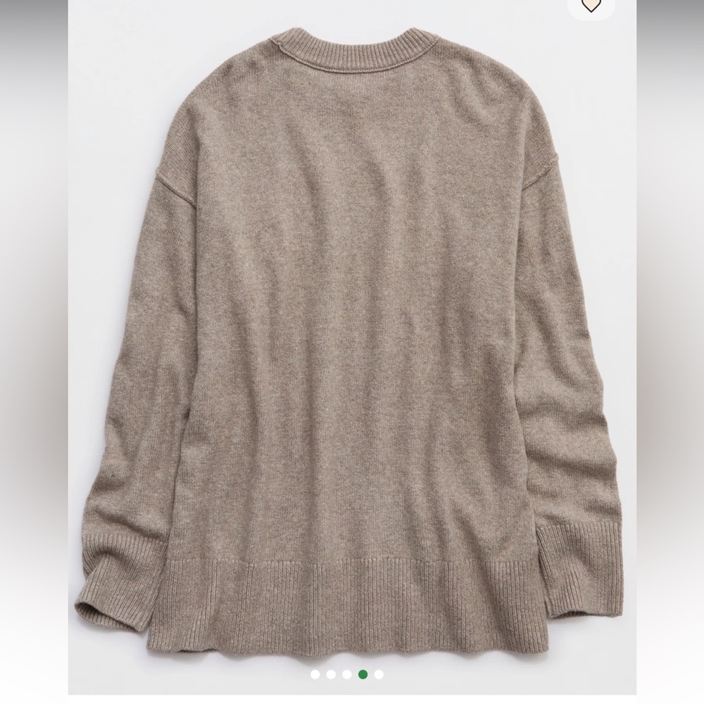 NWT Aerie Softest Luxe Crew Sweater - Picture 4 of 7